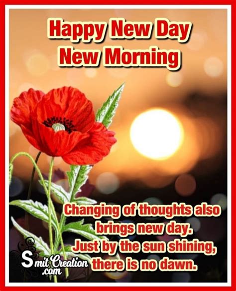 Good Morning Everyday Is A New Day Quotes And Messages Images