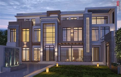 Private Villa Design Doha Qatar House Architecture Design