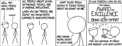 Xkcd People Are Stupid