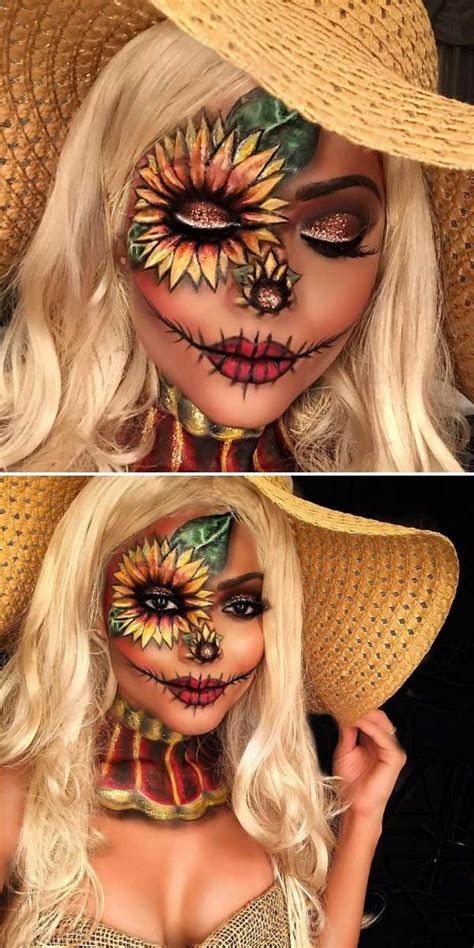Cool Halloween Costume Ideas For Women Stayglam Scarecrow Halloween Makeup Halloween