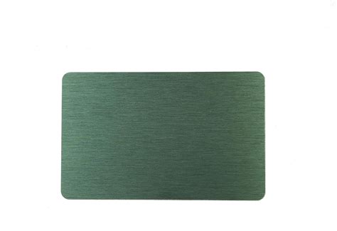 100 Anodized Aluminum Business Card Blanks Laser
