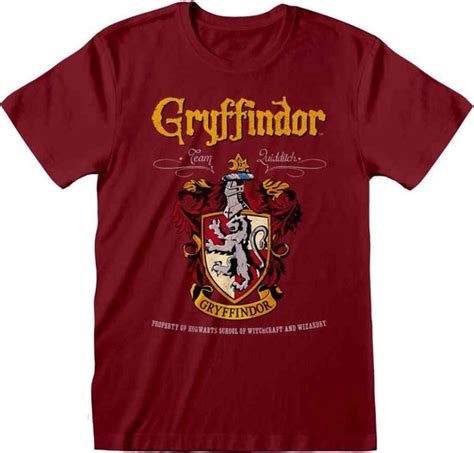 Harry Potter Gryffindor Red Crest T Shirt