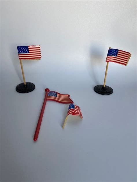 Miniature American Flags Mercari In 2021 Small American Flags