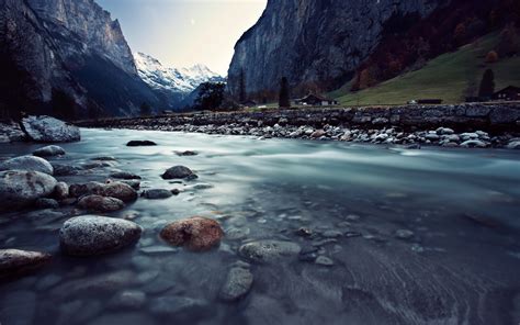 Papel De Parede 3840x2400 Px Paisagens Montanhas Natureza Rios