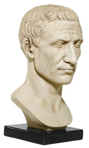 Julius Caesar Bust On Marble Base Vatican Museum Shop Museum Ancient
