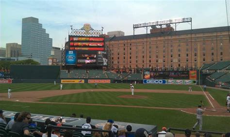 Oriole Park At Camden Yards Section 46 Row 13 Seat 4 Baltimore