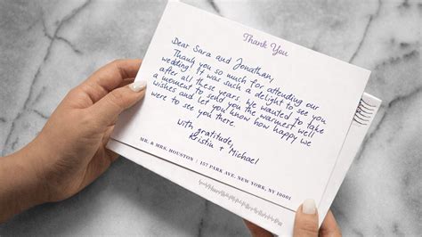 Wedding Thank You Notes Are Hard Heres How To Get Em Done Ap News
