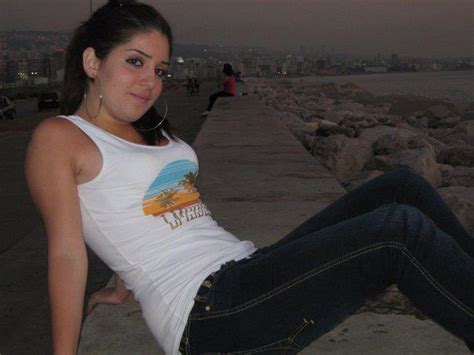 collection of beautiful arabian girls photos lebanon girl in bruit beach