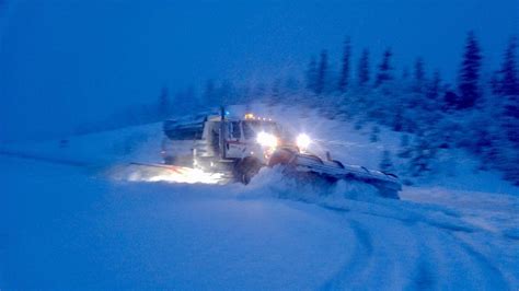 State Crews Plowing Roads On Wednesday In Valdez Alaska Department Of
