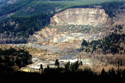 Snohomish Mudslide Landslide Nature Natural Disaster Landscape Forest F