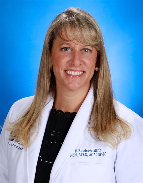 Emily Rhodes Griffith Agacnp Bc Saint Francis Healthcare System