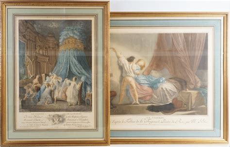 Daprès Jean Honoré Fragonard 1732 1806 Le Verrou Et Le Couché De