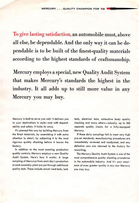 1958 Mercury Brochure 1958 Mercury Brochure 08