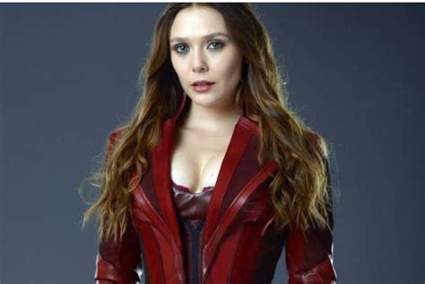 Elizabeth Olsens Best Moments From Avengers Age Of Ultron As Scarlet