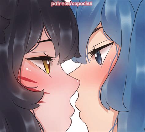 Hot Animated Lesbian Sex GIF