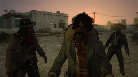Red Dead Redemption Mexicans Tried Robbing John Marston Youtube