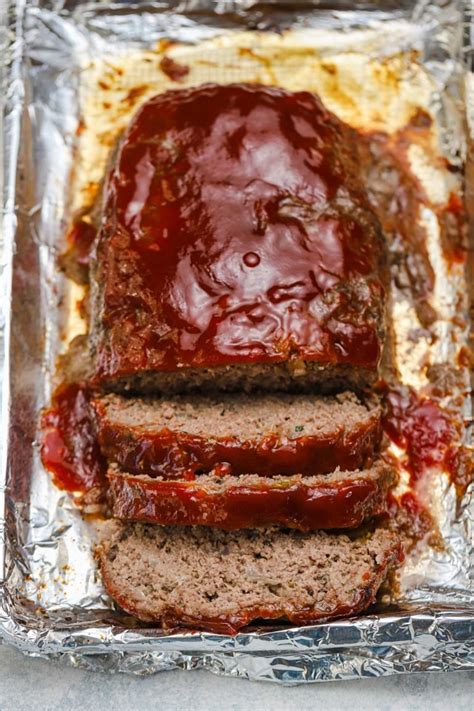 Classic Meatloaf Recipe Brown Eyed Baker