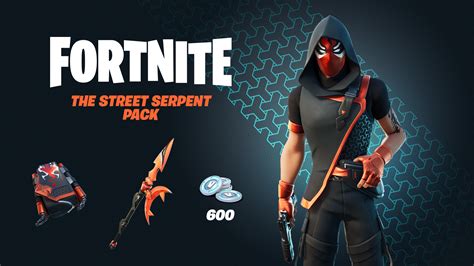 Fortnite New Starter The Street Serpent Pack With 600 Vbucks Reload