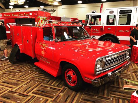 A Squad 51 Replica On Display At The Wi State Fire Chiefs Conference In