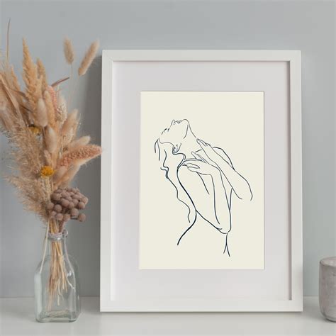 printable nude pencil drawings woman line drawing abstract etsy