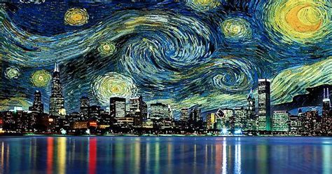 Starry Night Chicago Imgur