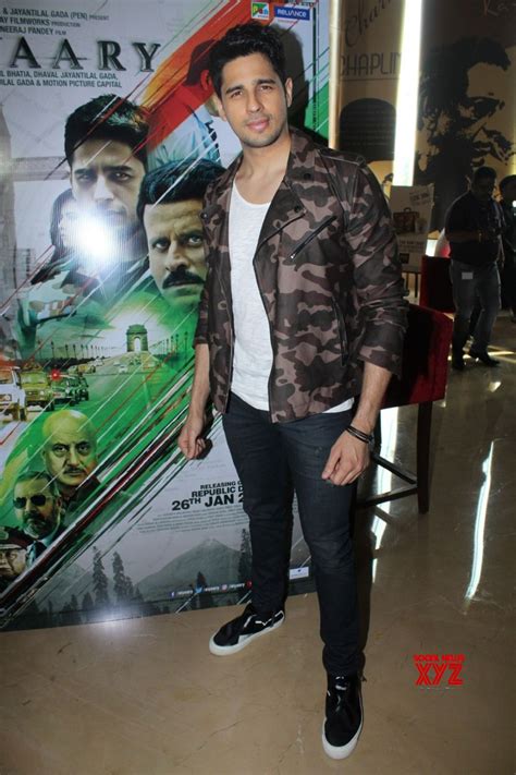 Mumbai Trailer Launch Of Film Aiyaary Sidharth Malhotra Manoj Bajpayee Rakul Preet Singh