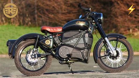 Heres Your First Look At The First Ever Royal Enfield Electric Bike