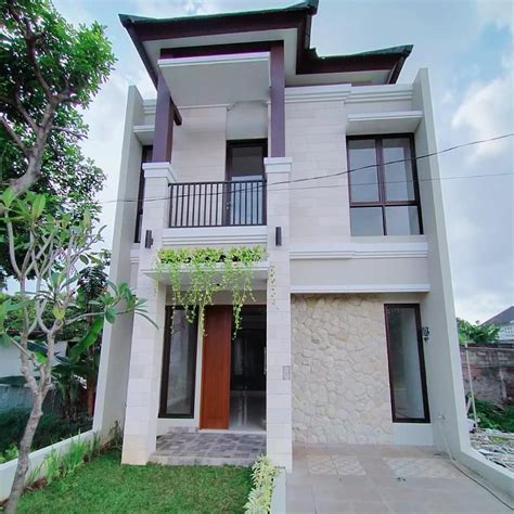 Ke lima unit villa tersebut berada berdekatan, anda bisa sewa semuanya atau sewa per unit pun juga bisa, dilengkapi halaman parkir. 10 Model Rumah Minimalis 2 Lantai Sederhana Di Lahan ...