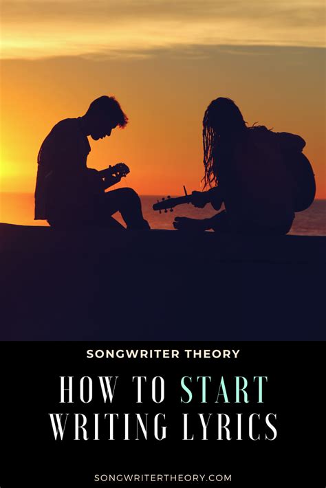 How To Start Writing Lyrics Writing Lyrics Songwriting For You Song