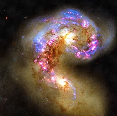 Image From Outer Space Antennae Galaxies Photograph By Matthias Hauser