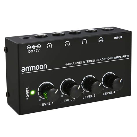 Ammoon Channels Mini Audio Stereo Headphone Amplifier Ha Ultra
