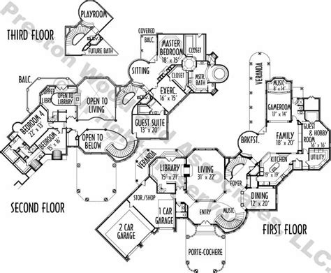 Victorian Mansion Home Plans Flooring Ideas