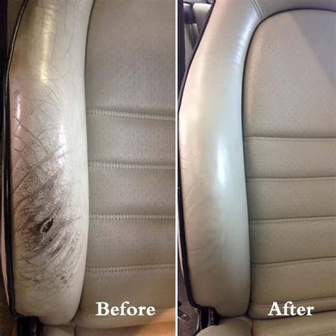 How to repair and restore leather car seats | look at these incredible results from our customer, joni. Leather Repair Kit(1 Set) - Mofastshop | Leather repair ...