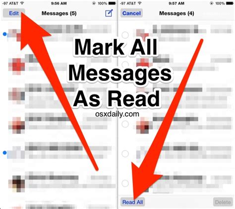 How To Mark All Imessages As Read On Iphone And Ipad Instantly