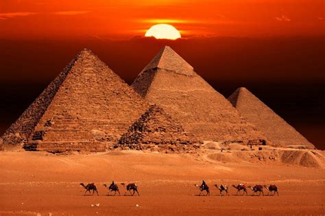 pyramids of giza africanian