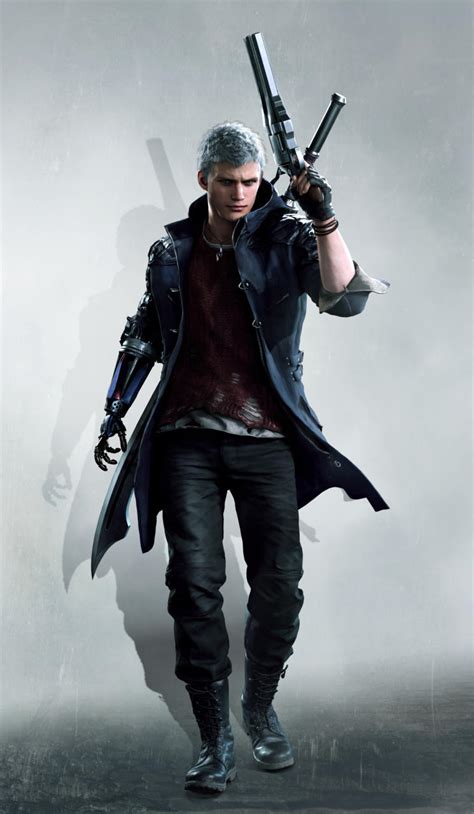 Download Poster Sized Version Of The Devil May Cry 5 Character Artwork