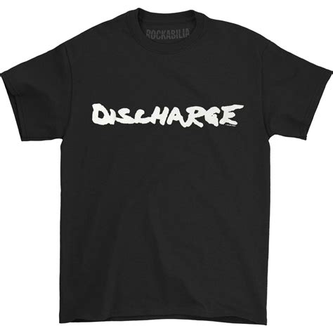 Discharge Logo T Shirt 382150 Rockabilia Merch Store