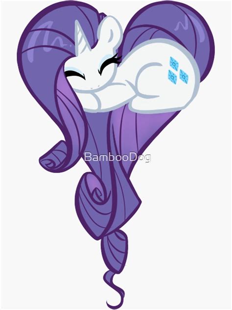 Heart Of Rarity Sticker For Sale By Bamboodog Redbubble