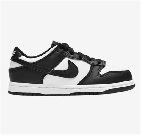 Now Available Preschool Nike Dunk Low Black White — Sneaker Shouts