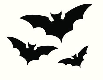 spooky halloween bat stencil  learning lounge tpt