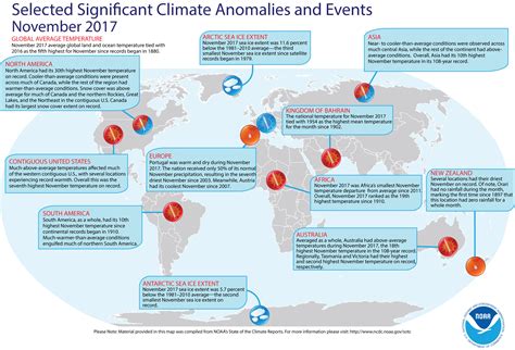 Assessing The Global Climate In November 2017 News National Centers