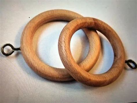 Brown Round Wooden Curtain Ring Diameter 60 Mm At Rs 20piece In Sambhal