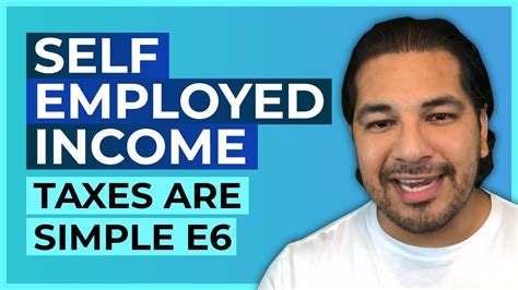 self employed income and deductions taxes are simple e6 youtube
