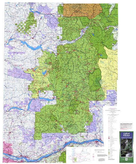 Ford Pinchot National Forest Map Maps For You