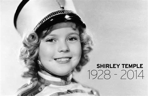 The dolt didn't know shirley's real birth year. Shirley Temple, Dead at 85