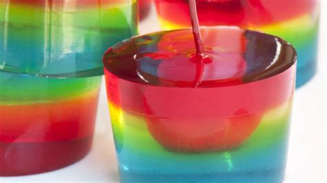 Rainbow Jelly Shooter Recipe From