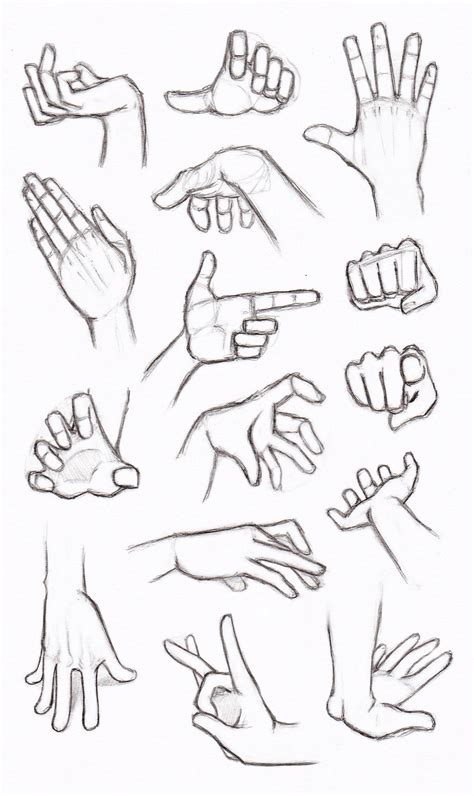 Copys And Studies Hands By Hirvios On Deviantart Manos Dibujo