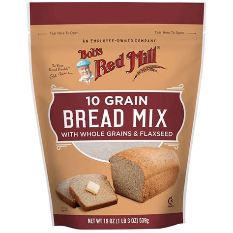 Bobs Red Mill 10 Grain Bread Mix 19 Oz Pkg