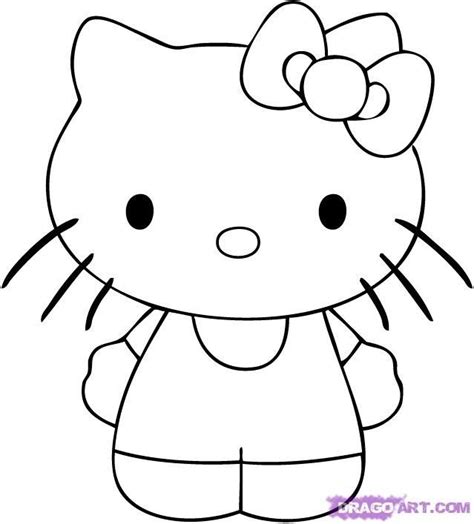 Step By Step Hello Kitty Drawing Easy