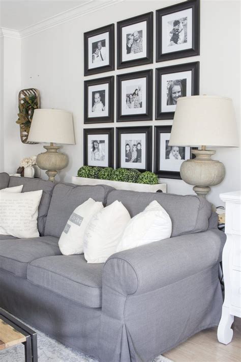 10 Easy Ways To Update Your Home In A Weekend Wall Behind Couch Over
